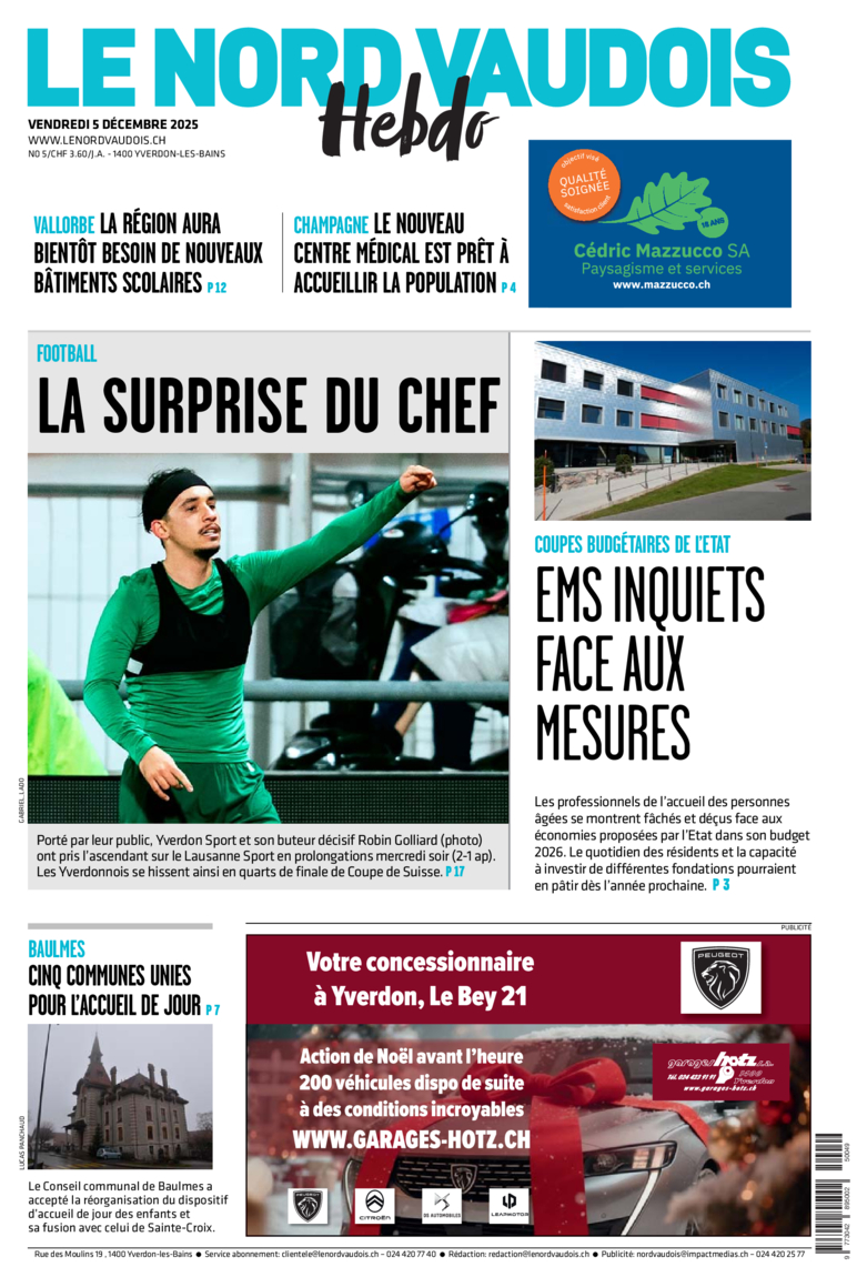 Vendredi 5 décembre 2025